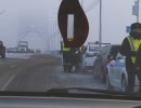  С десяток машин попали в ДТП на Путинском мосту 