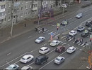  На Калинина водитель едва не сбил толпу пешеходов