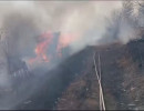  Почти целая улица сгорела в пожаре под Красноярском