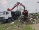  В Красноярске ликвидируют свалки кранами-манипуляторами