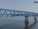  14 самосвалов испытали на прочность Высокогорский мост