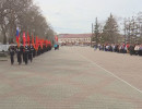  Школьникам передали на хранение военные знамёна