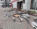  Один человек пострадал при пожаре в ТЦ «Витальевский»
