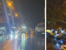  Во время дождя дорожники уложили асфальт на Ярыгинском проезде
