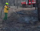  Первый крупный пал травы произошел в Красноярске