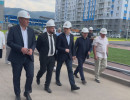  Котюков проверил, как идет строительство школы в Тихих Зорях