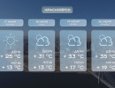  После сильного дождя в Красноярск идет жара