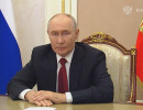  Президент России выступил с телеобращением перед выборами