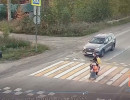  На пешеходном переходе подросток на мотоцикле сбил первоклассницу