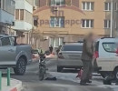  Автомобилист избил курьера в Северном