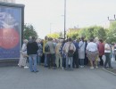  Около сотни жителей Николаевки собрались у здания краевого суда