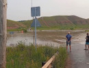  Река Кача вышла из русла и затопила Емельяново и Дрокино